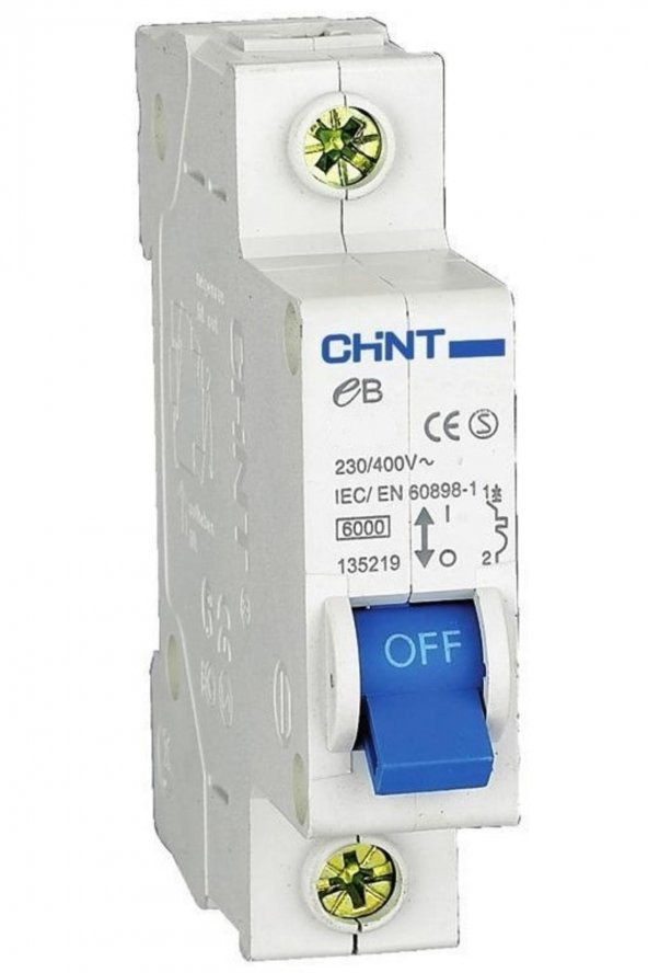chint 186432 Otomatik Sigorta 1p B 25a