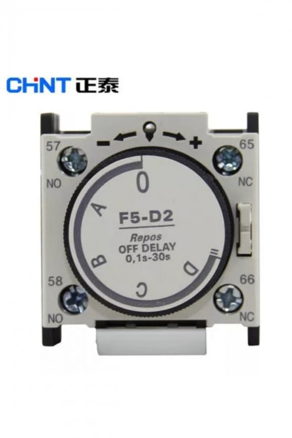 chint Elektronik Zaman Rölesi F5-t2 0,1s-30s 258022 - 4