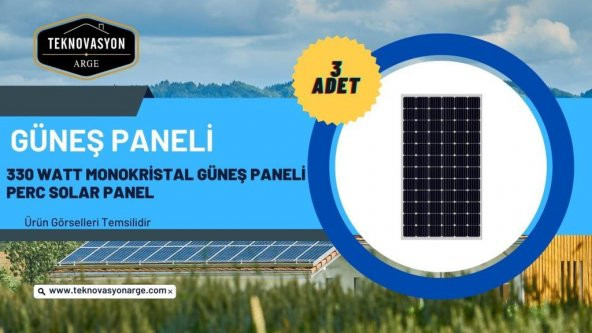Güneş Enerjisi  Hibrit Paket 3 Kva Tam Sinüs İnverter 330 watt Güneş Paneli 150 Amper Jel Akü 1000 WATT 24 V Rüzgar Türbini + Yerli Şarj Kontrol Cihazı Rüzgar Türbini Set - 3