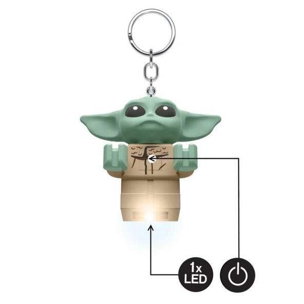 LEGO Star Wars 5006860 Grogu Key Light - 3