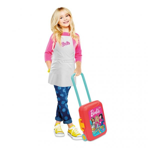 Barbie Bavul Mutfak Seti - 03478 - Resim 4