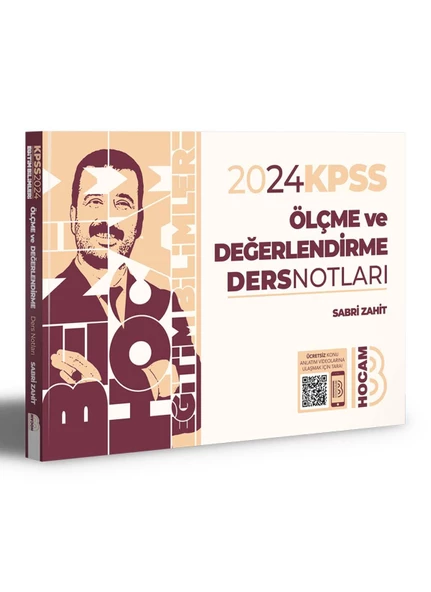 2024  KPSS ÖLÇME DEĞERLENDİRME VİDEO DERS NOTLARI  BENİM HOCAM