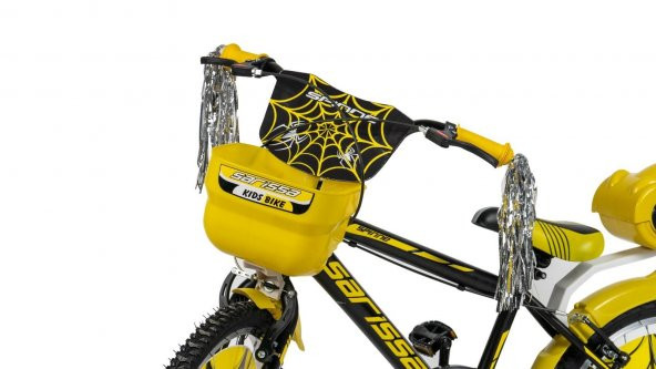 Sarissa Çocuk Bisikleti Elcik PVC BMX Bisiklet Elciği Sarı - 2