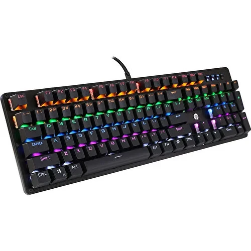 HP GK100F Rgb Işıklı Mekanik Gaming Klavye - Resim 4