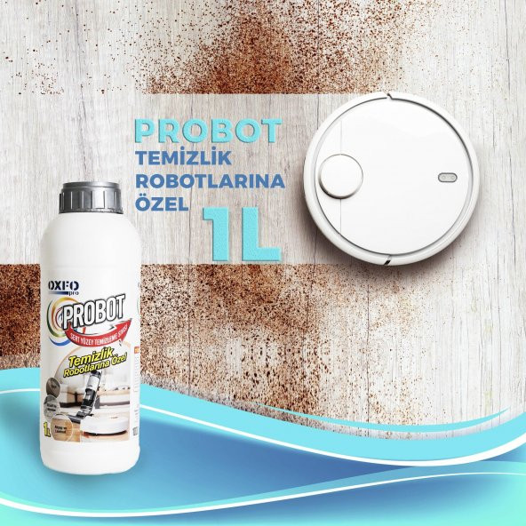 OXFOPRO PROBOT TEMİZLİK ROBOTLARINA ÖZEL GÜZEL KOKULU YÜZEY TEMİZLEYİCİSİ 1 LT - 4