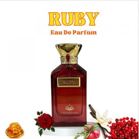 Osmanlı Oud 4084 RUBY Edp 100 ML Kadın-Erkek Parfümü 8681124640840