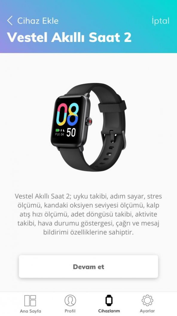 Vestel Akıllı Saat 2 (Vestel Türkiye Garantili) - 5