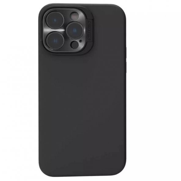 Nillkin iPhone 14 Pro Uyumlu Lens Korumalı Manyetik Kılıf - Siyah