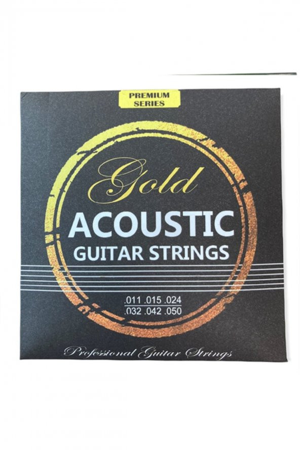 Gold Profesyonel Akustik Gitar Teli (takım)