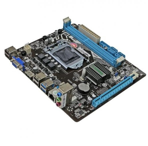 XASER H81 Soket Lga1150 Ddr3 1600 Mhz M.2 Nvme Vga Hdmı Anakart