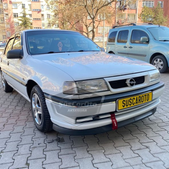 Opel Vectra A 1988-1995 Uyumlu Üniversal Astra H lip Esnek Ön Lip 2 Parça Tampon Altı Dil Karlık Ön Ek - 3