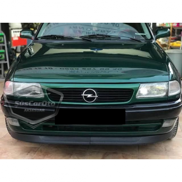 Opel Vectra A 1988-1995 Uyumlu Üniversal Astra H lip Esnek Ön Lip 2 Parça Tampon Altı Dil Karlık Ön Ek - 7