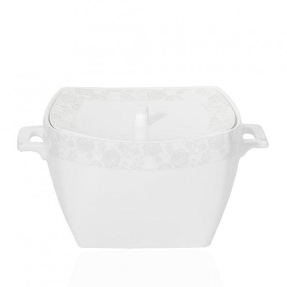 Korkmaz Bone Selection 60 Parça Kare Yemek Takımı A8430 - 2