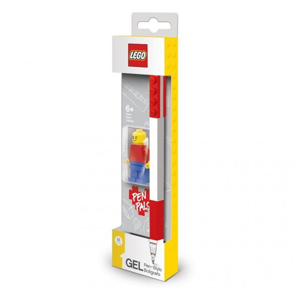 LEGO Gear 52602 Gel Pen With Minifigure RED ürün görseli 1