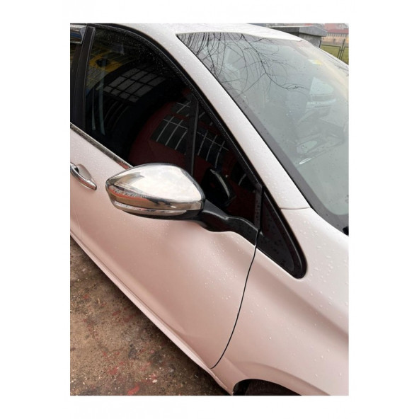 Peugeot 2008 Krom Ayna Kapağı 2 Parça 2013-2018 Paslanmaz Çelik - Resim 4