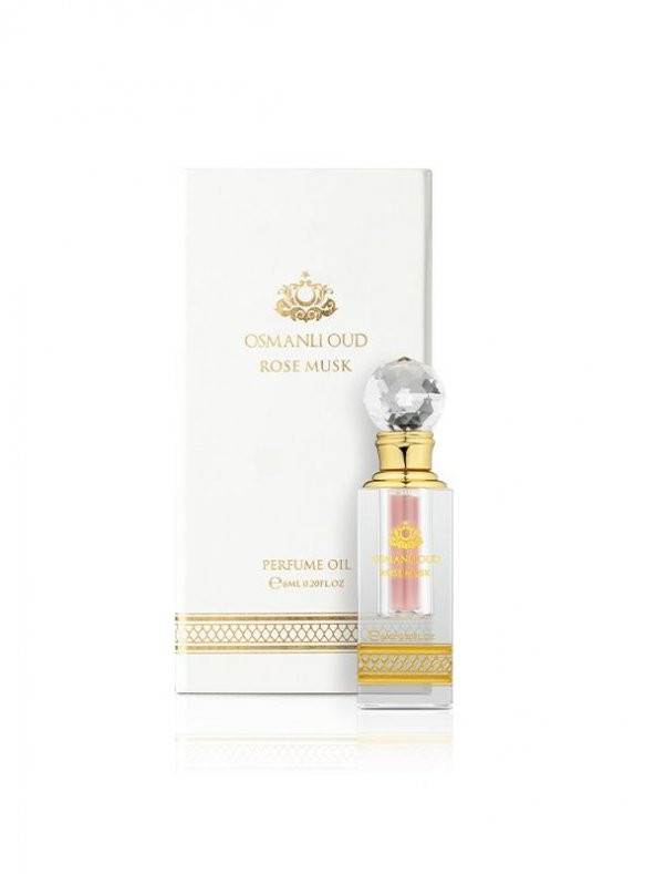 Osmanlı Oud 4043 ROSE MUSK TULA 6 ML Kadın Gül Misk Parfüm Yağ Esansı 8681124640437