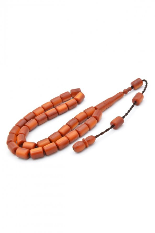 Sistemli Kesme Model Turuncu Fiber Tesbih - 3
