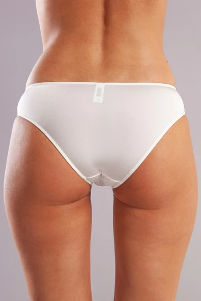 GALA A Plus Beyaz Dantelli Mini Slip Külot - 3