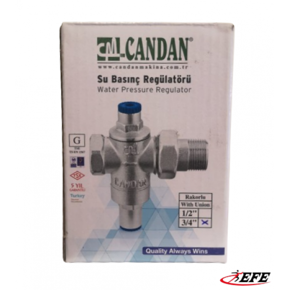CANDAN SU BASINÇ REGÜLATÖRÜ 3/4" İNÇ DN20 - 2