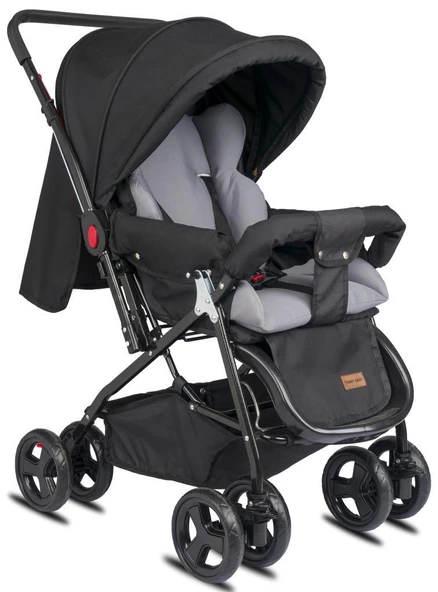TommyBaby Classic Çift Yön Bebek Arabası Tam Yatarlı - 4