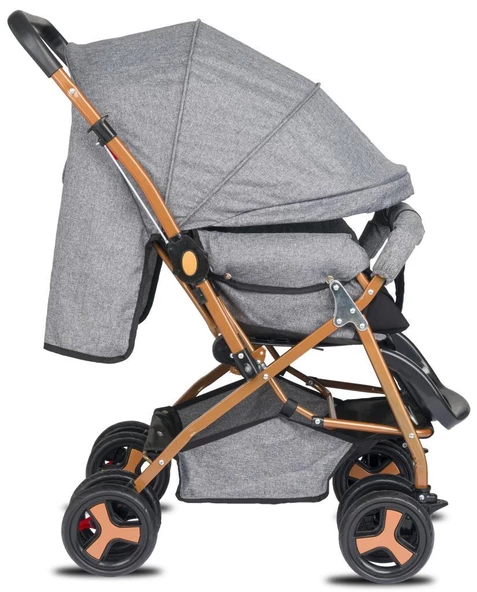 TommyBaby Classic Çift Yön Bebek Arabası Tam Yatarlı - 6