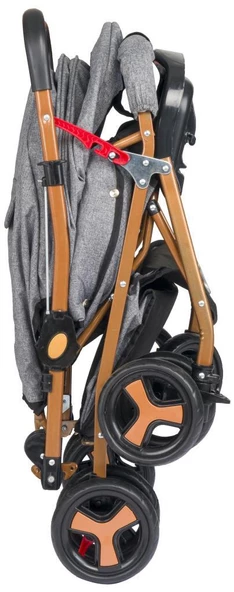 TommyBaby Classic Çift Yön Bebek Arabası Tam Yatarlı - 7