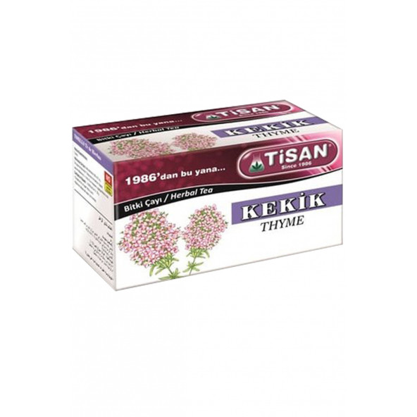 Tisan Kekik Bitki Çayı Süzen Poşet Çay 20'li