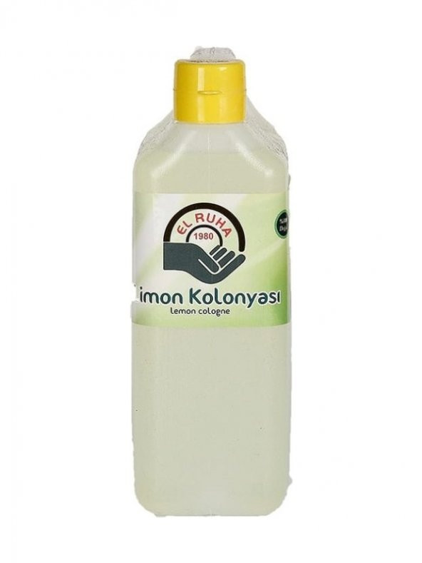 El Ruha Limon Kolonyası 80° Çanta (Bidon) 900ML