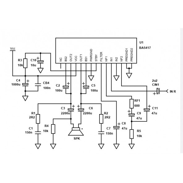 BA5417 HSIP-15 Entegre Devre - 2