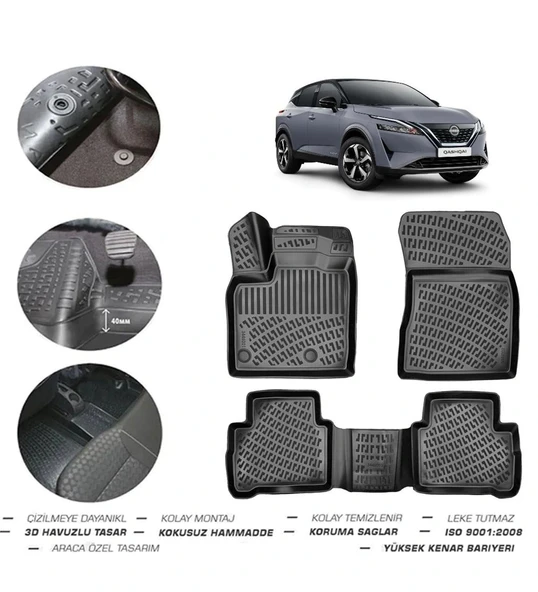 Nissan Qashqai 2023 Model 4D Paspas ürün görseli 1