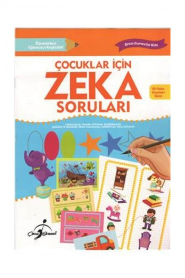 Çocuk Gezegeni Yayınları Çocuklar İçin Zeka Soruları Süper Zeka Soruları 4