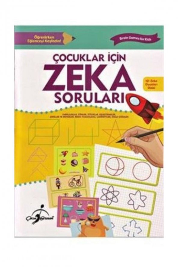 Çocuk Gezegeni Yayınları Çocuklar İçin Zeka Soruları Süper Zeka Soruları 2