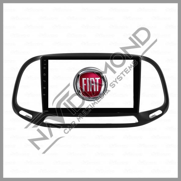 NAVIDIAMOND FIAT DOBLO 2015-2023 6 GB RAM 128 GB HAFIZA ANDROID MULTIMEDIA TEYP