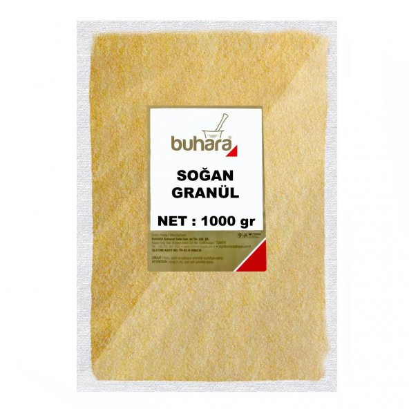 BUHARA SOĞAN GRANÜL 1000 GR