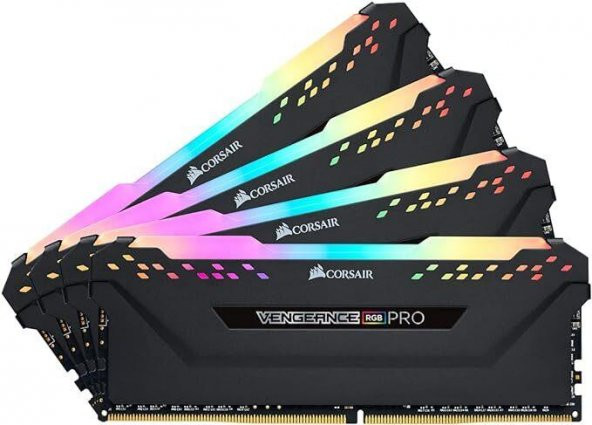Corsair Vengeance RGB Pro 32 GB (4x8) 3200 MHz DDR4 CL16 CMW32GX4M4E3200C16 Ram - 4