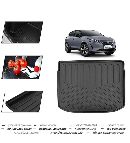 Nissan Qashqai Üst 2025 Model Bagaj Havuzu ürün görseli 1