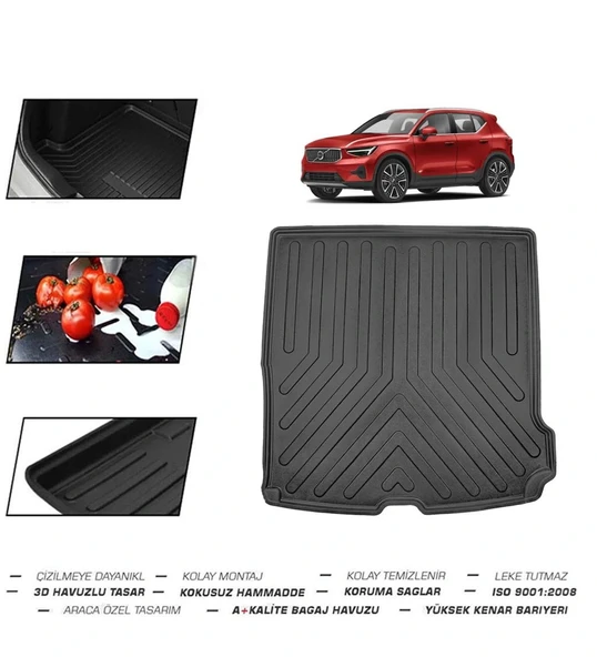 Volvo XC60 2024 Model Bagaj Havuzu ürün görseli 1