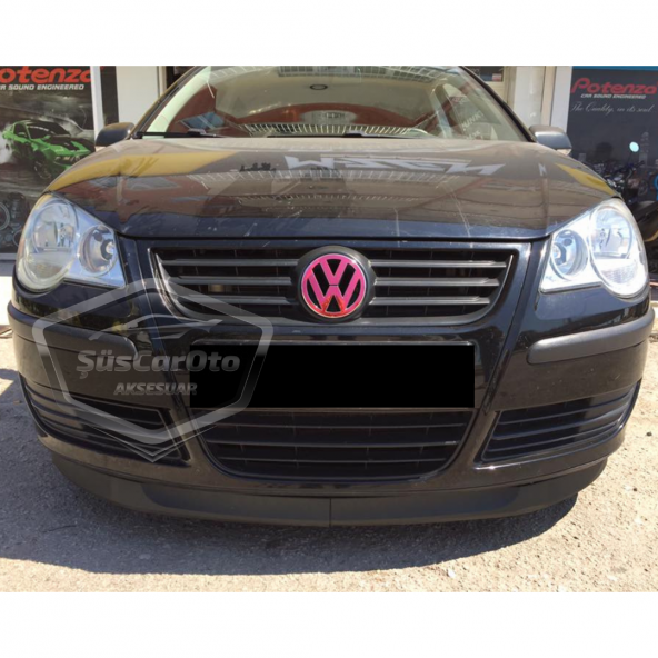 Vw Polo Mk4 - 4.5 2002-2008 Uyumlu Üniversal Astra H lip Esnek Ön Lip 2 Parça Tampon Altı Dil Karlık Ön Ek - 5