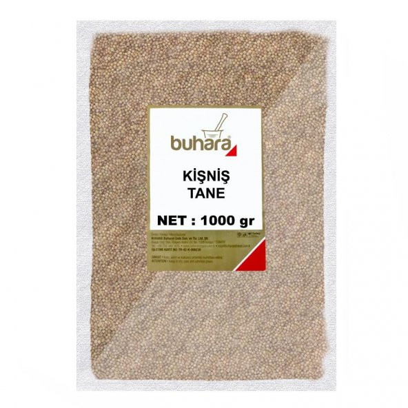 BUHARA KİŞNİŞ TANE 1000 GR
