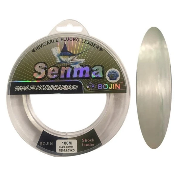 DFT Bojin Senma Fluorocarbon Misina 100 m -0.30 mm