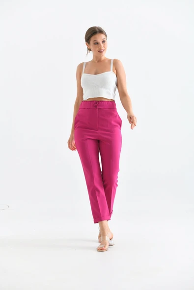 FTZ Women Kadın Douable Crep  Fuşya 30170 ürün görseli