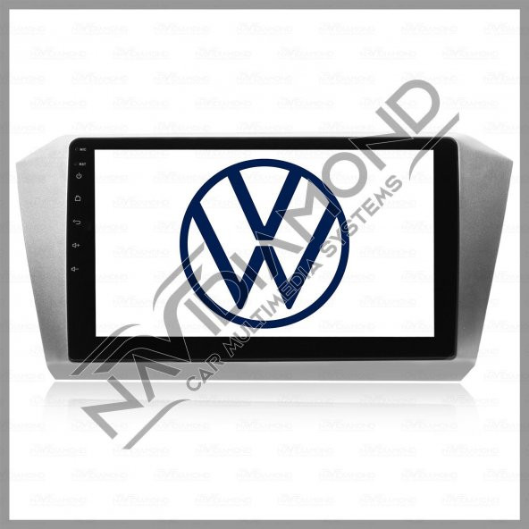 NAVIDIAMOND VOLKSWAGEN PASSAT B8 METALİK GRİ 2 GB RAM 16 GB HAFIZA ANDROID MULTIMEDIA TEYP