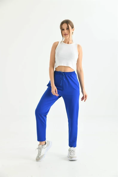 Ftz Women Kadın İki İp Pantolon Saks Mavi 30266