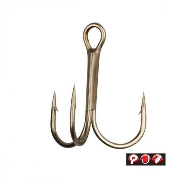 GAMAKATSU Treble Hook 13B No:4 Üçlü İğne 1/10