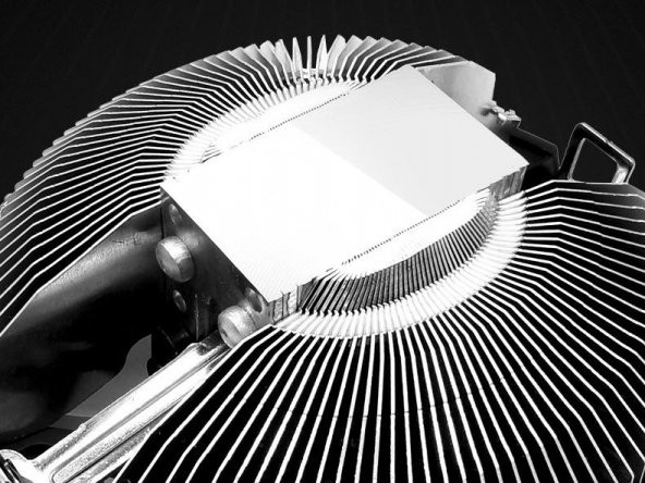 Concord C-893 Işıklı Blue Universal LGA CPU İşlemci Fanı - 5