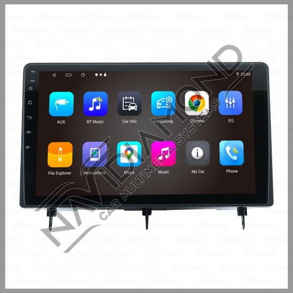 NAVIDIAMOND HONDA CIVIC 2022-2023 2 GB RAM 16 GB HAFIZA ANDROID MULTIMEDIA TEYP - 5