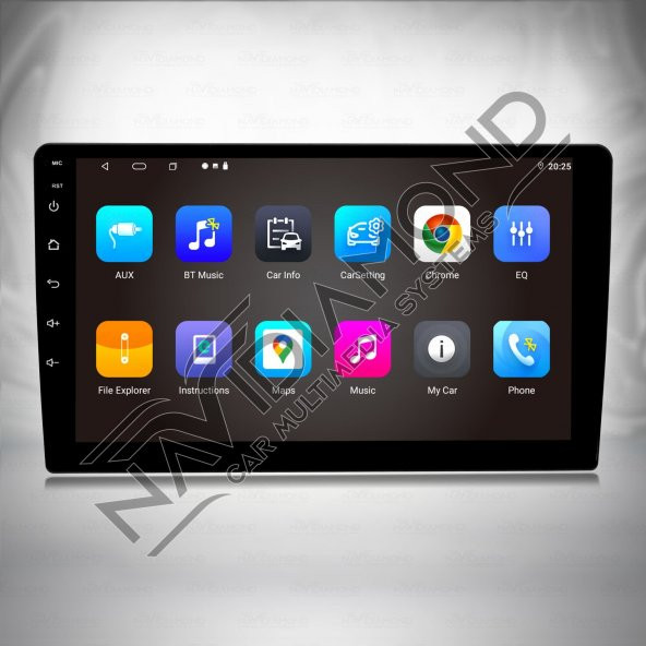 NAVIDIAMOND 9 INCH 4 GB RAM 64 GB HAFIZA ANDROID 12 MULTIMEDIA EKRAN - 4