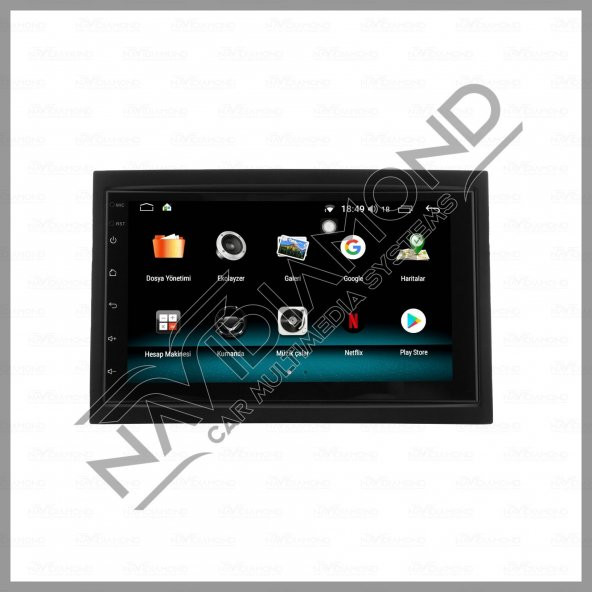 NAVIDIAMOND CITROEN BERLINGO 7 INCH 2 GB RAM 32 GB HAFIZA ANDROID MULTIMEDIA TEYP - 8