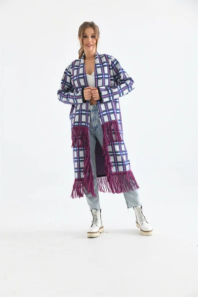 FTZ Women Kadın Püskül Detaylı Giy-Çık  Siyah 20067 ürün görseli