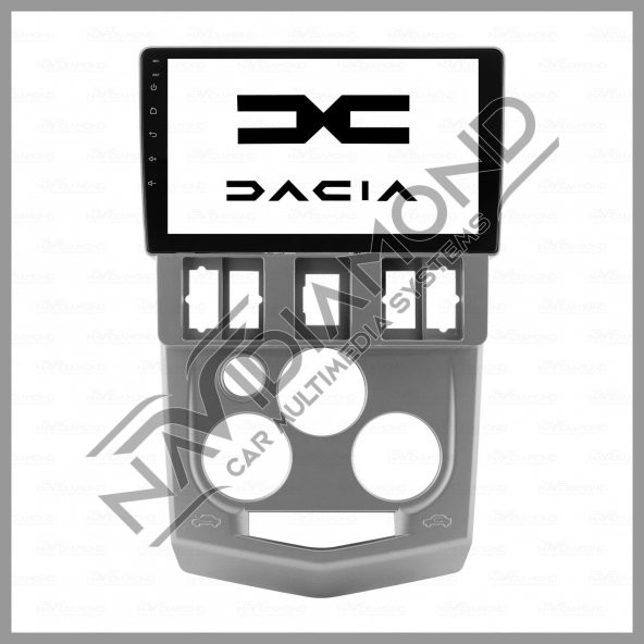 NAVIDIAMOND DACIA LOGAN 2005-2010 8 GB RAM 128 GB HAFIZA ANDROID MULTIMEDIA TEYP - 1
